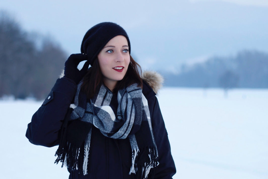 Beanie Mütze Haube Winter Schnee Süchtig nach Lifestyleblog Linz
