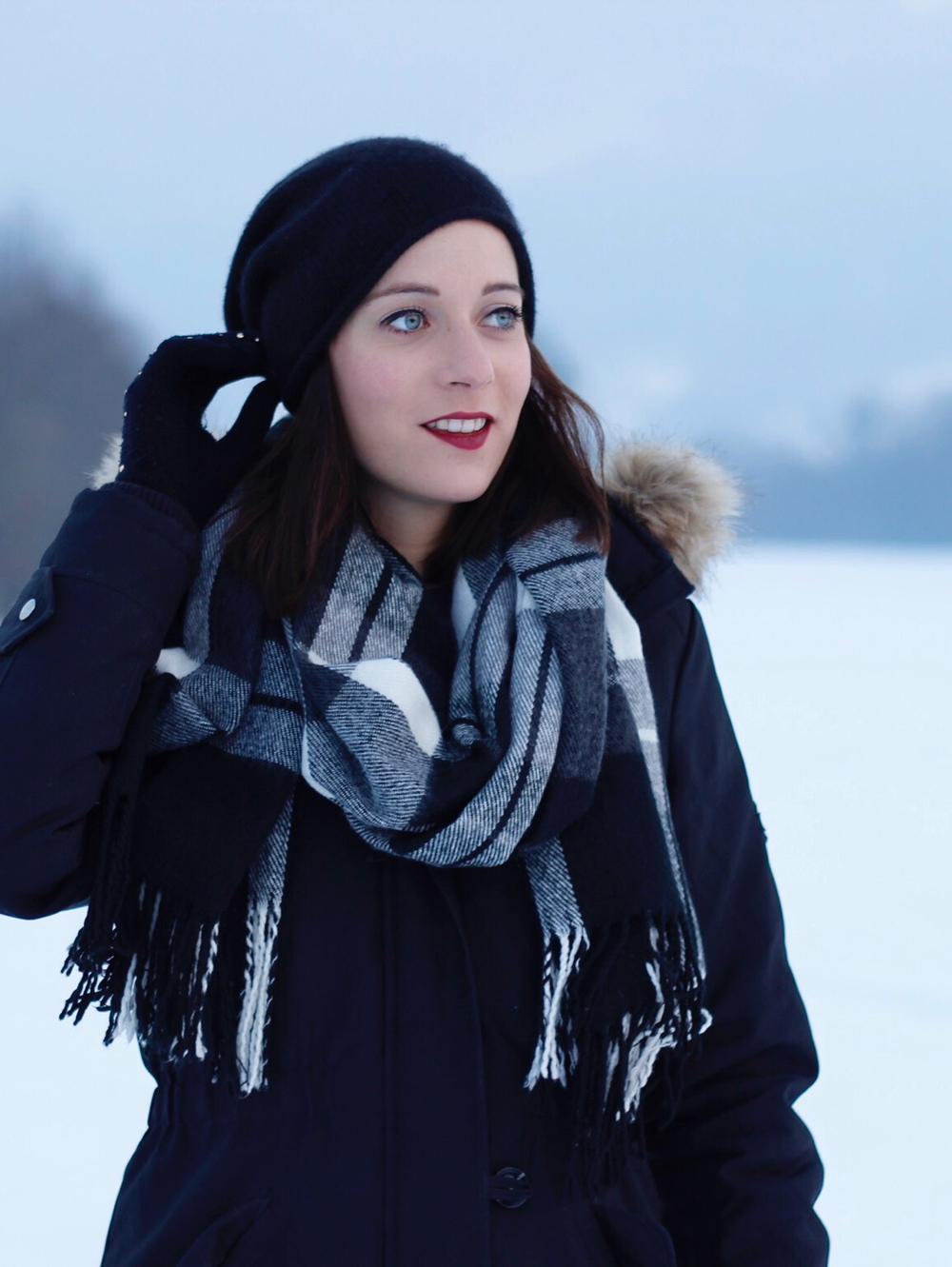 Beanie Mütze Haube Winter Schnee Süchtig nach Lifestyleblog Linz