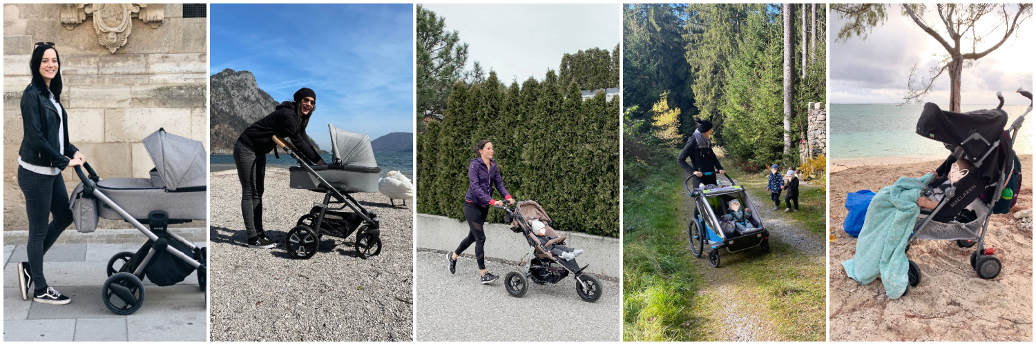 Unser Kinderwagen-Fuhrpark: Das sind unsere Erfahrungen.